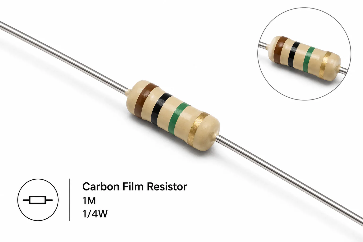 Carbon Film Resistor 560E visual