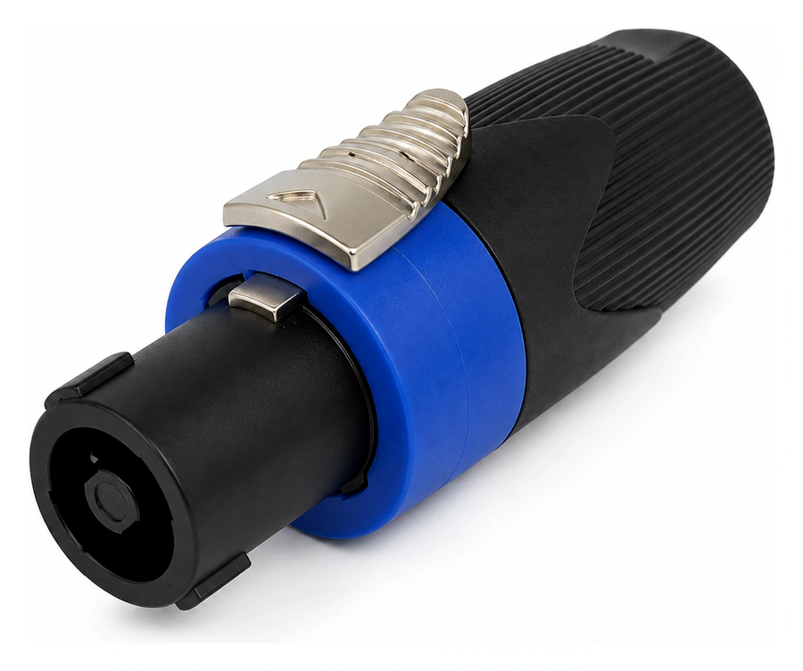 Speakon Connector - Fixed, Blue-Black visual