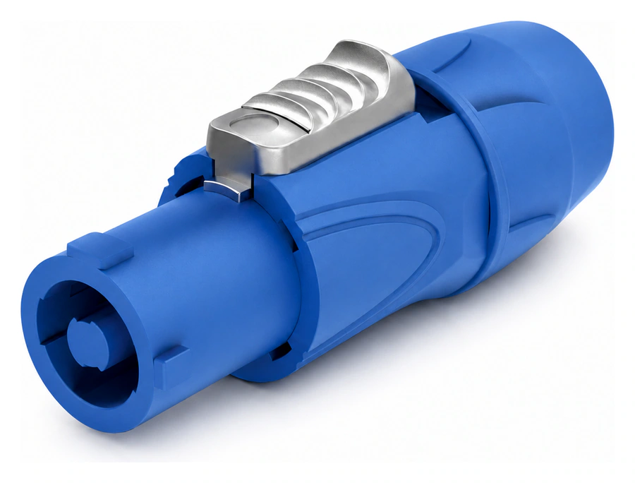Speakon Connector - Moving, Blue visual